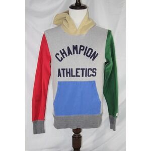Champion Todd Snyder Men's Small‎ Hoodie Colorblock Pullover Canada Made